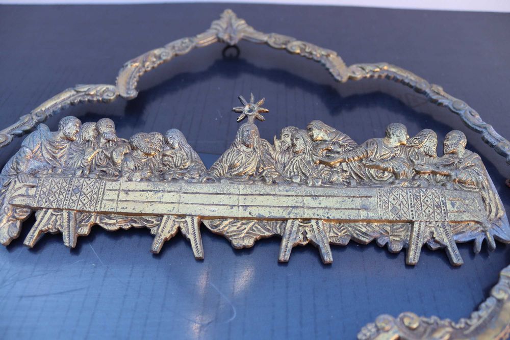 Ceia de Cristo em Metal trabalhado