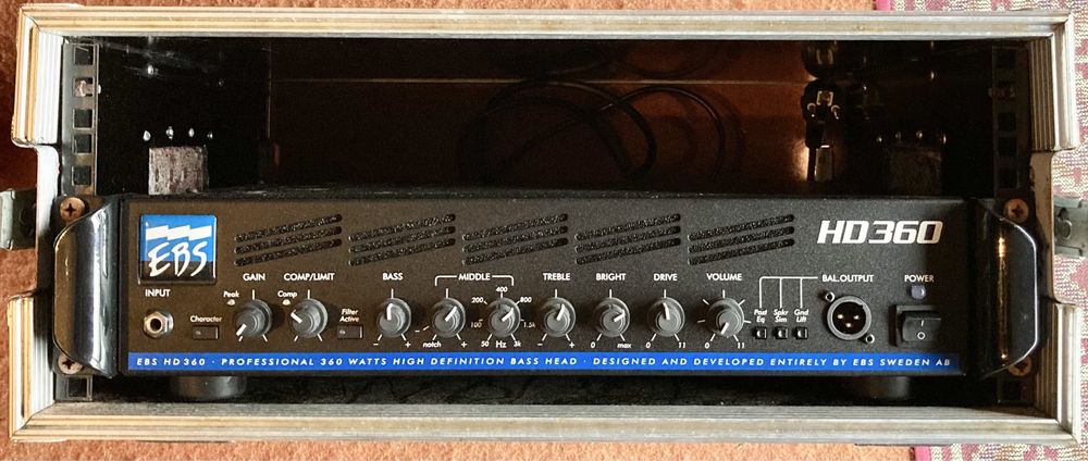 EBS - HD360 - Cabeça Amplificador Baixo