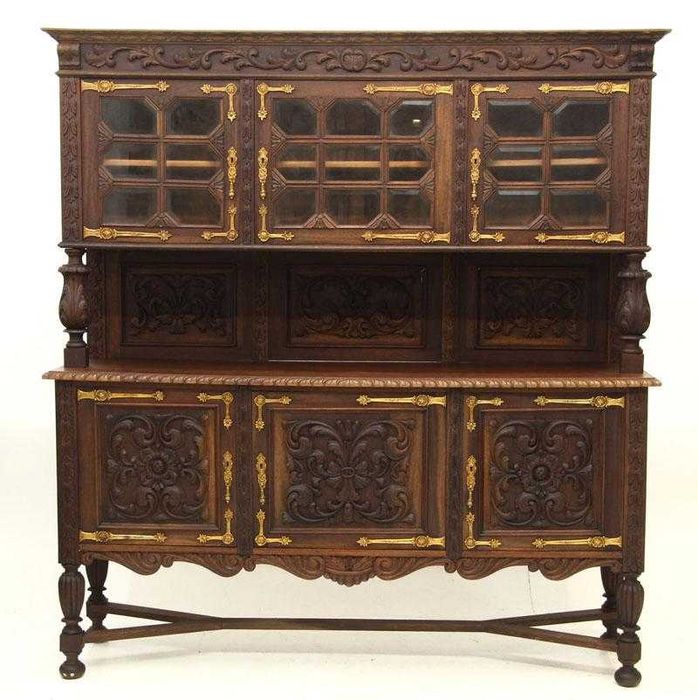 Armário aparador com louceiro