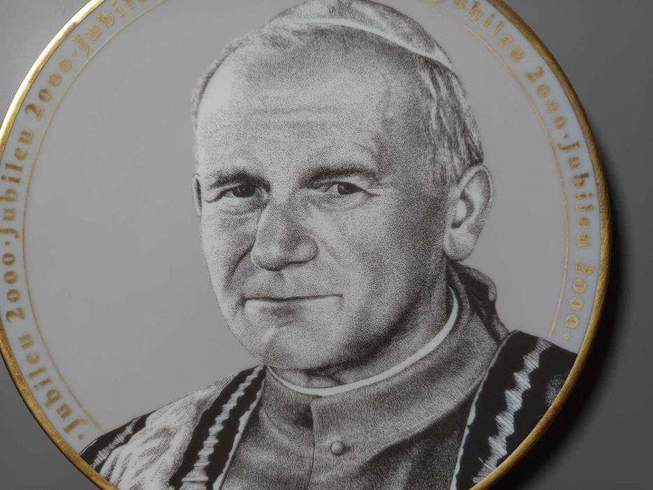 Prato Comemorativo do Papa João Paulo II — Coleções Philae 2000