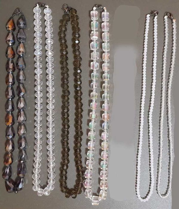 Намисто яшма сердолік тигрово око агат гірський кришталь гранат