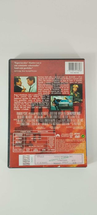 Perigo Imediato - Harrison Ford - DVD