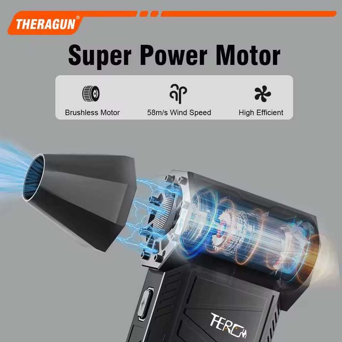 Турбо вентилятор THERAGUN X3Ultra  Turbo Jet Fan 180000RPM