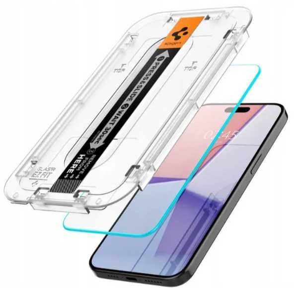 Szkło hartowane Spigen do Apple iPhone 15 Pro Max 2 szt.
