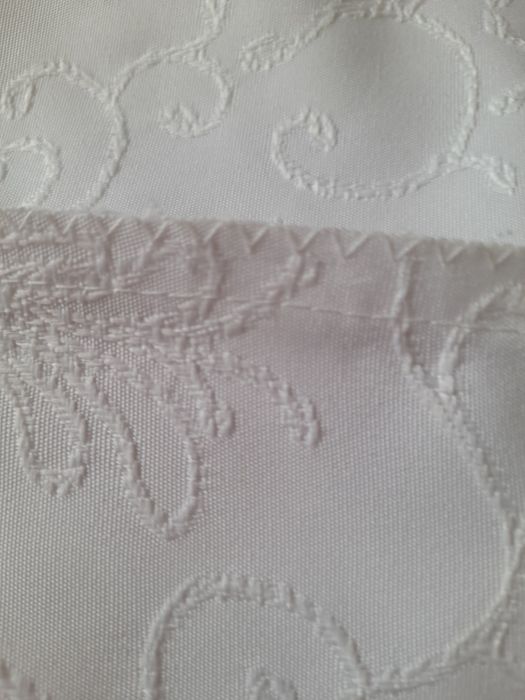 Duzy , nowu śnieżnobiały obrus 165 x 330 cm