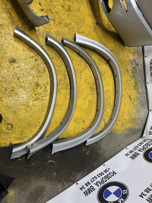 М пакет bmw e70 x5 бмв обвіс бампер арки пороги дорестайл