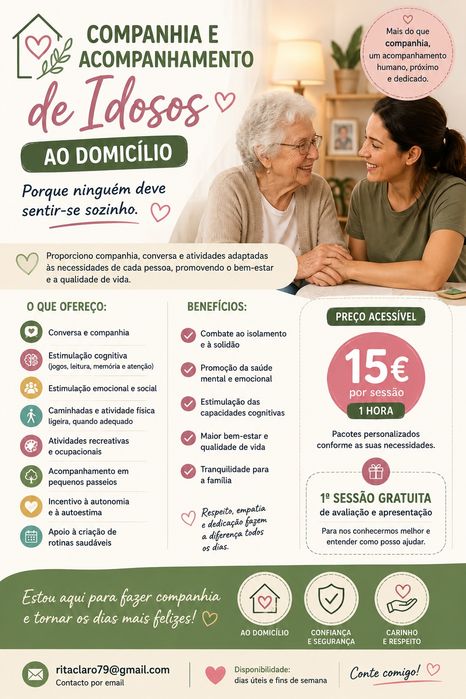 Companhia e Acompanhamento Idosos