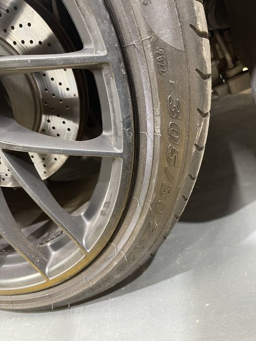 4 Pneus  jante 20 Porsche Pirelli PZero