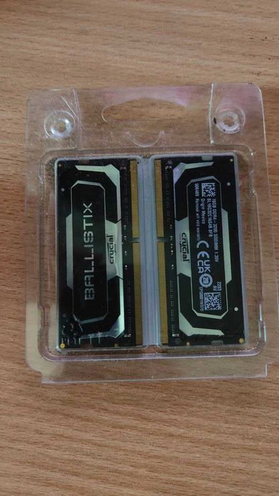 Оперативная память DDR4 32GB (16x2) Crucial Ballistix 3200Mhz Sodimm