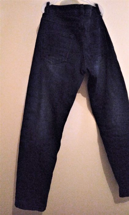 Conjunto casaco malha e 2 calças