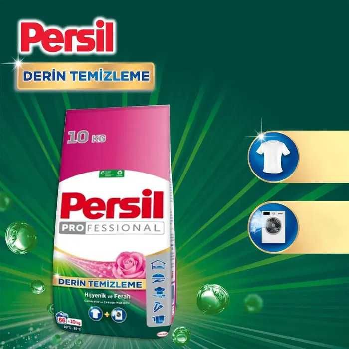 Proszek do prania białego Persil Deep Clean Pachnący Różany 10kg