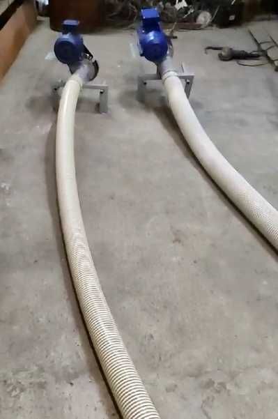 Гнучкий шнек погрузчик зерна спиральный транспортер гибкий шнек