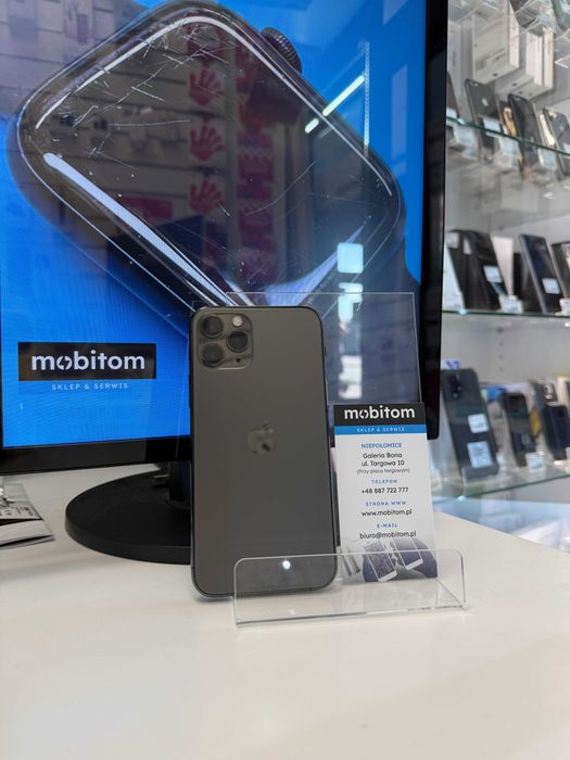 Apple iPhone 11 Pro 256GB Czarny Graphite | Bateria 100% | Bez pudełkia | GWARANCJA 100 DNI | FVM