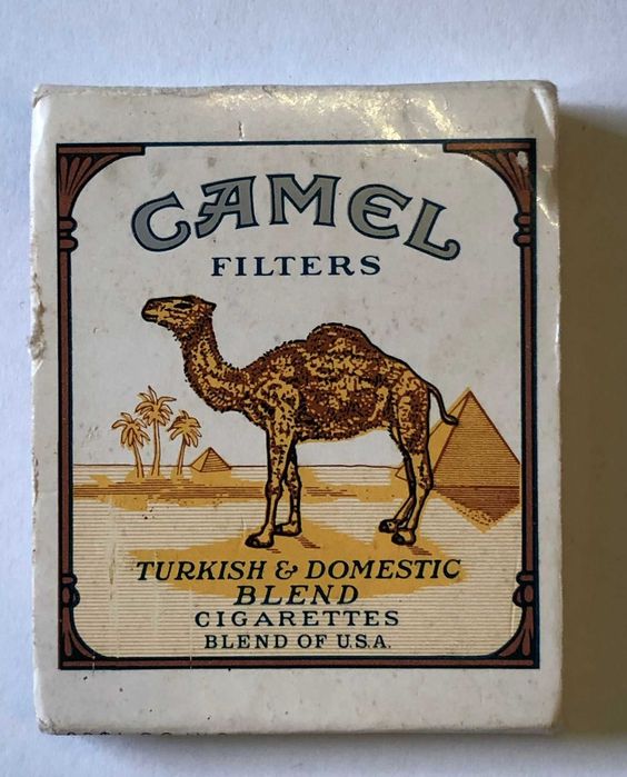 Carteira de Fósforos Camel