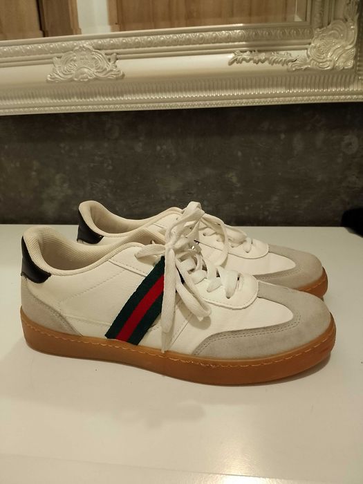 Białe sneakersy adidasy GG Gucci 39