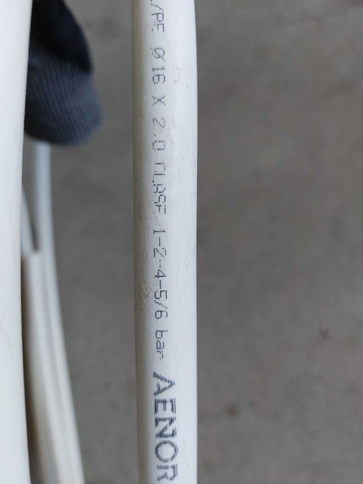 Tubo multicamada D16X2mm com 14,60m Novo