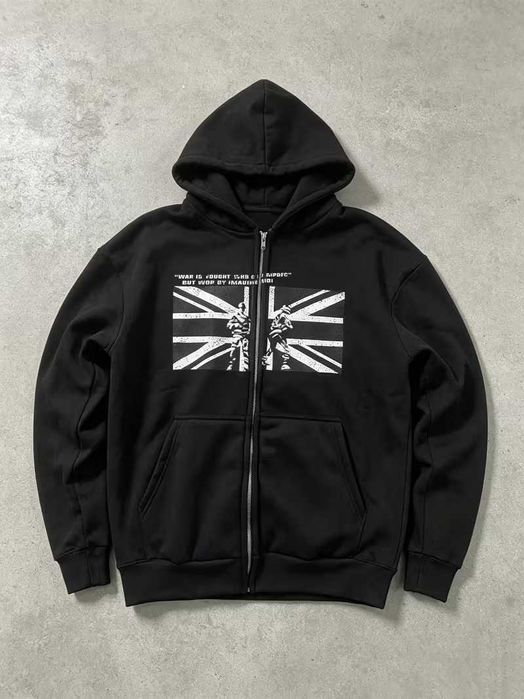 Зип худи Jaded London type с флагом