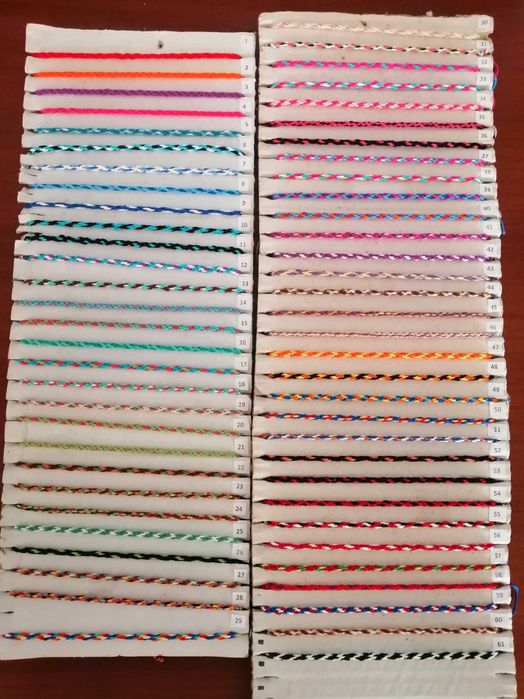 Pulseiras feitas à mão - Personalizáveis