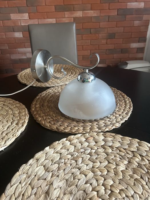 Lampa wisząca + kinkiet
