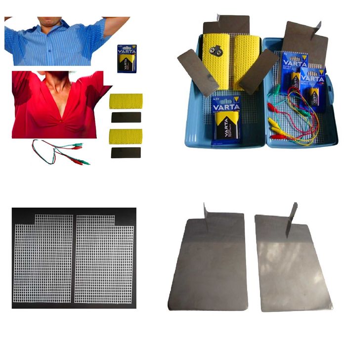 JONOFOREZA Przyrząd na Spocone Dłonie Stopy Pachy Ręce Nogi POT