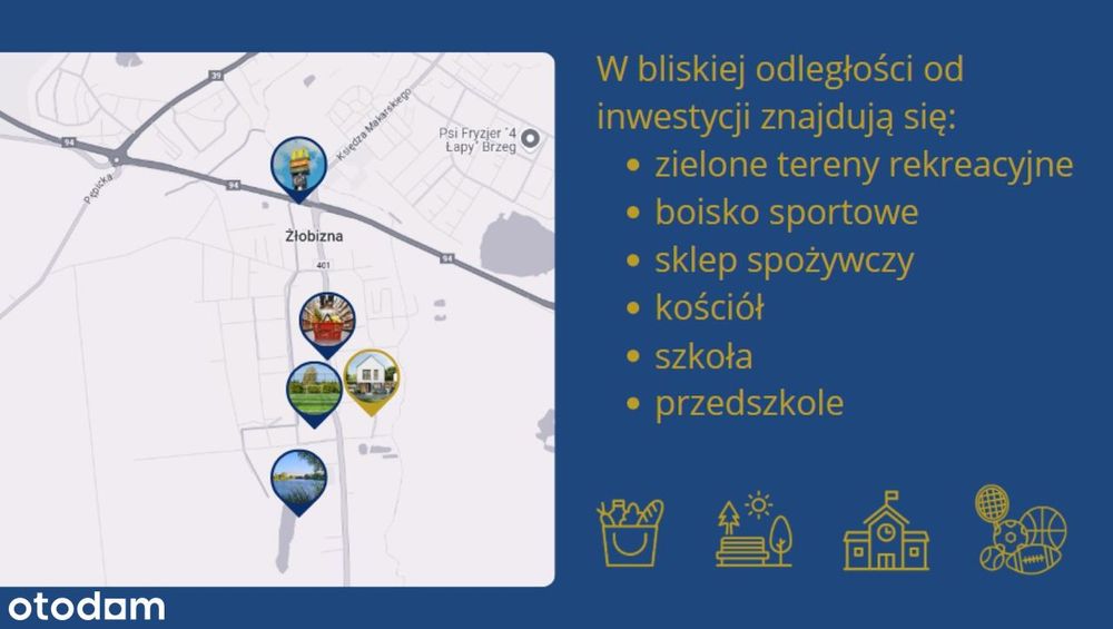 Dom w stanie surowym zamkniętym Żłobizna gm. Skarbimierz