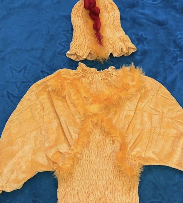 Курчатко хлопчик, карнавальний костюм циплятко