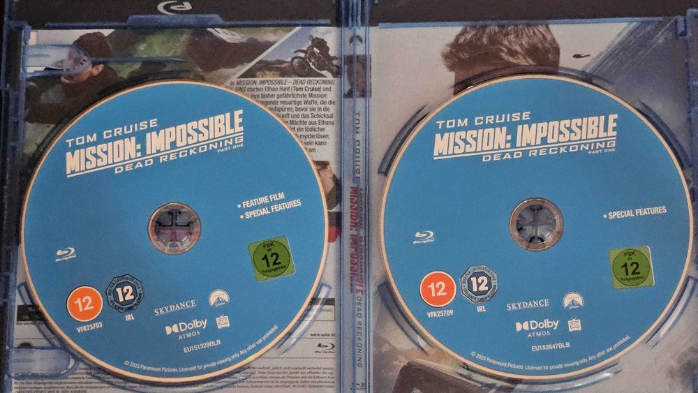 Blu-ray "Mission: Impossible - Dead Reckoning"