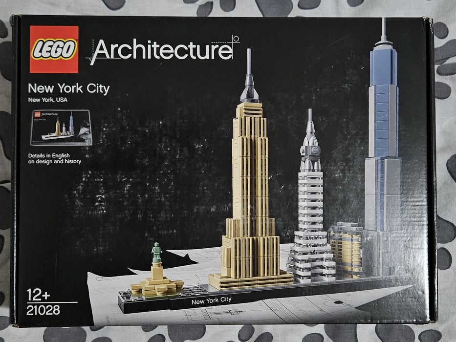 Lego Architecture 21028 Nova Iorque. Novo. Selado.