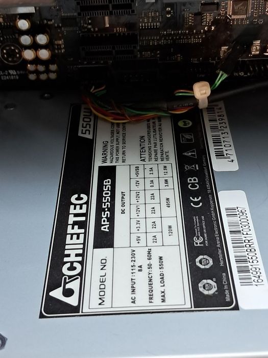 Ігровий ПК (Intel i5-7500/16gb ddr4/ssd 256+hdd500/gtx1060)