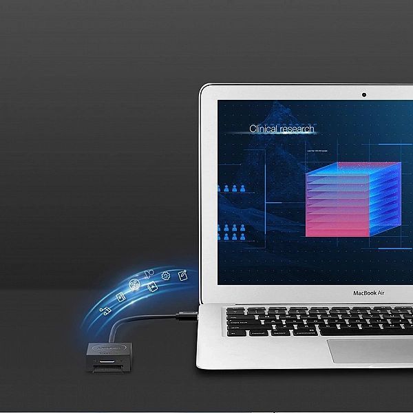 Ugreen czytnik kart Sd / micro Sd na Usb 3.0 czarny (cr127, 20250)