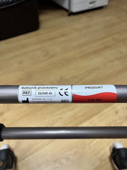 Balkonik przestawny na 4 kółkach  MIKIRAD