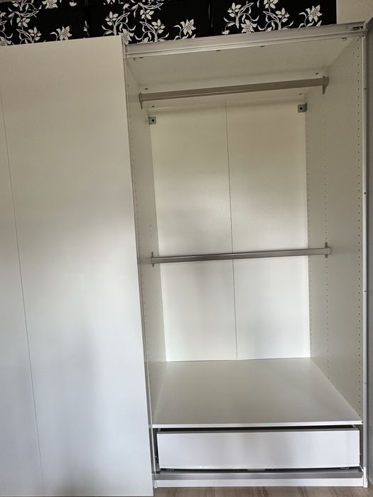 Szafa pax bialy połysk Ikea 200cmx200cm