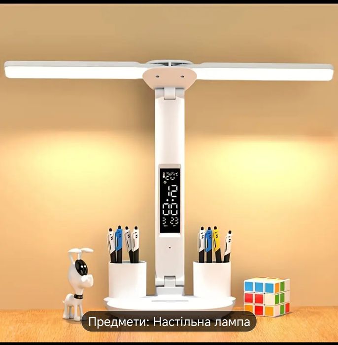 Багатофункціональна лампа та USB акумуляторний лед  ліхтарик