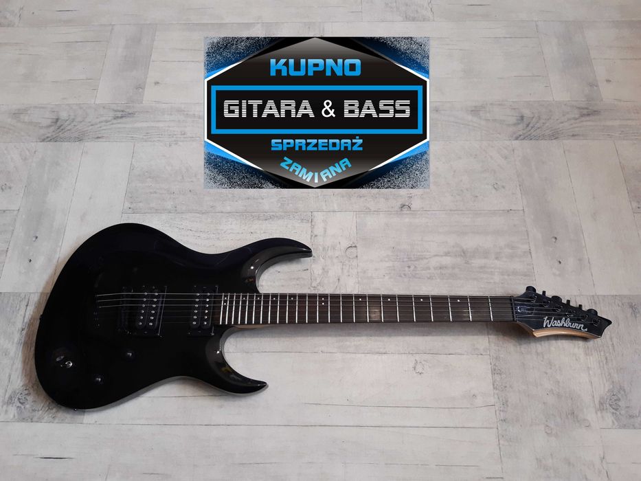 Gitara do Metalu - Washburn -Black- 2013r.-HH- wysyłka Gratis lub zamiana