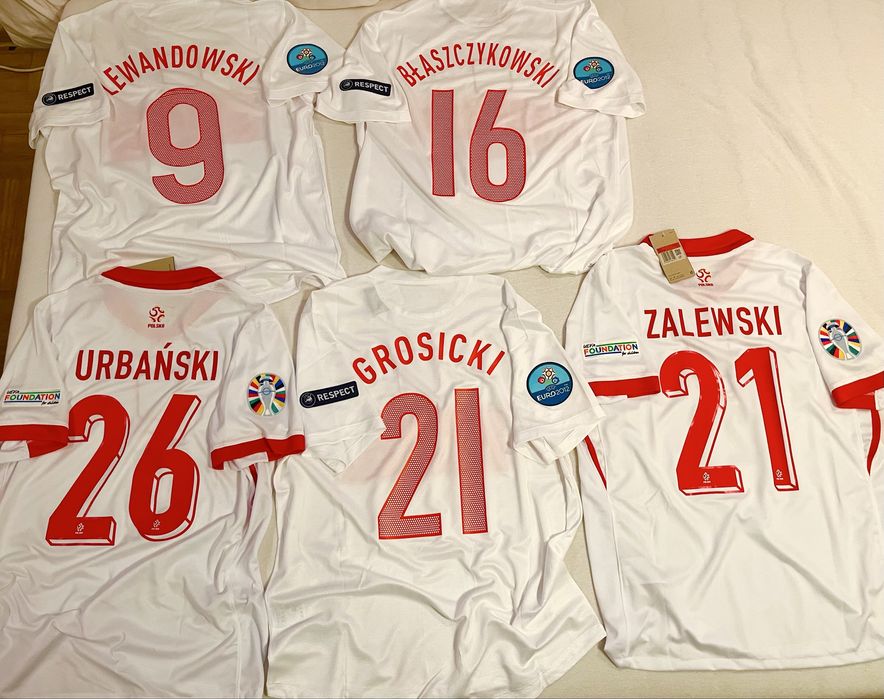 Piłka Nożna Nowe Koszulki Reprezentacji Polski Retro Kolekcja Gwiazd