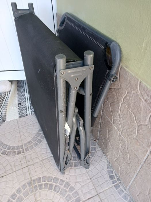 Espreguiçadeira em alumínio