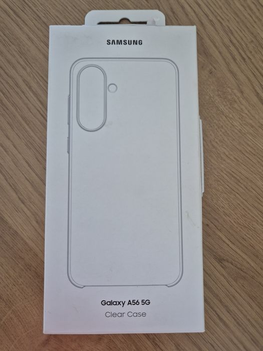 Etui nakładka na Samsung A56 -Clear Case