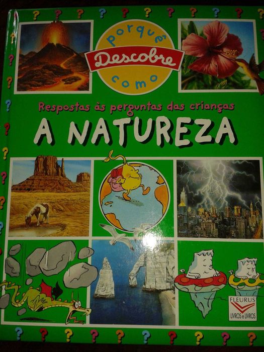 Livro "Respostas às perguntas crianças: A NATUREZA" FLEURUS (Estrear