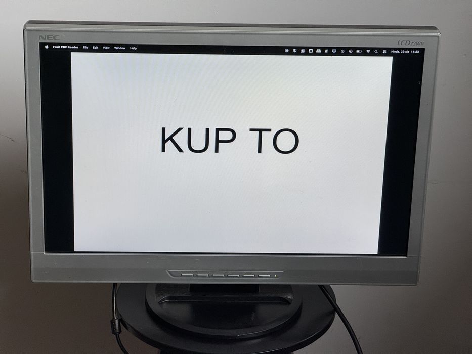 Monitor NEC LCD LCD22WV 22