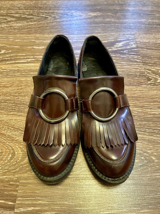 Лофери жіночі бордові