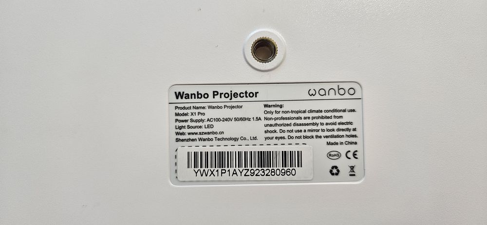 Проектор wanbo x1 pro