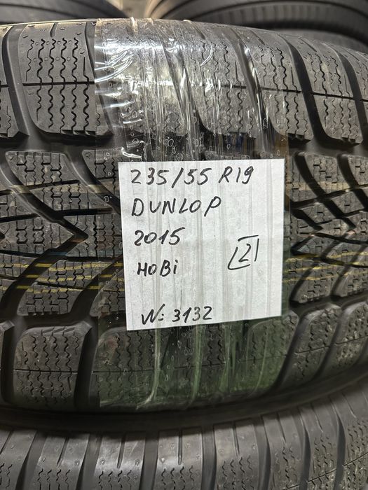 Шини зимові пара 235/55 R19 (101V) Dunlop Winter Sport 4D