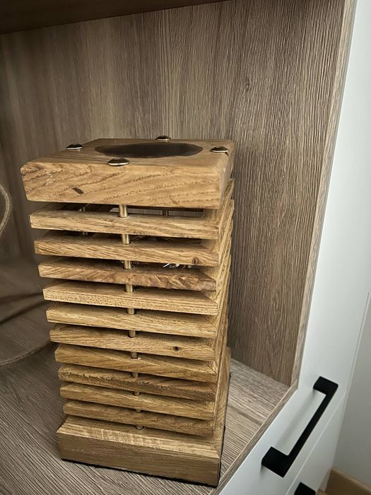 Ręcznie wykonana lampka – idealna do sypialni i salonu