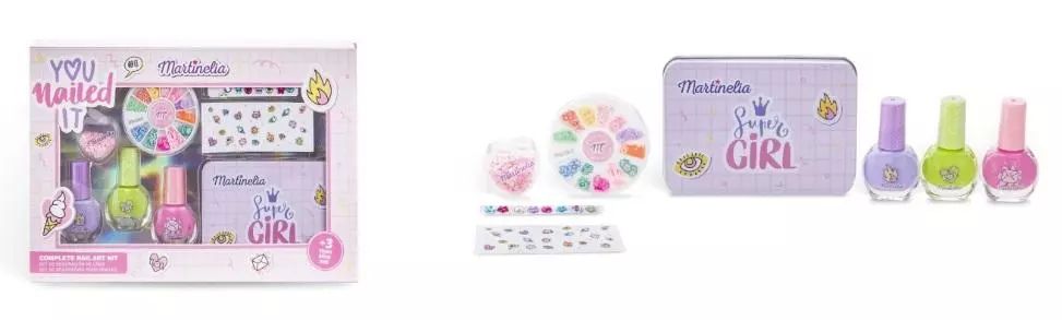 Zestaw do manicure dla dzieci. Martinelia. Nowy Produkt