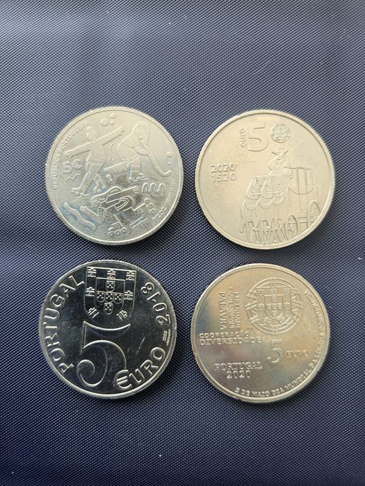 Moedas Comemorativas UNC Portugal