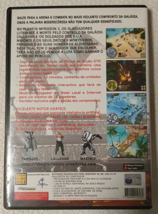 The Gladiators PC CD