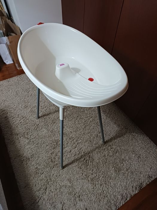 Banheira p bebé com suporte