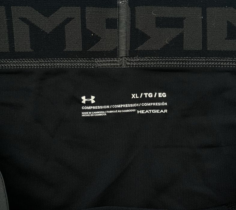 Тайтсы Under Armour, размер XL, термо лосины Under Armour, треки UA