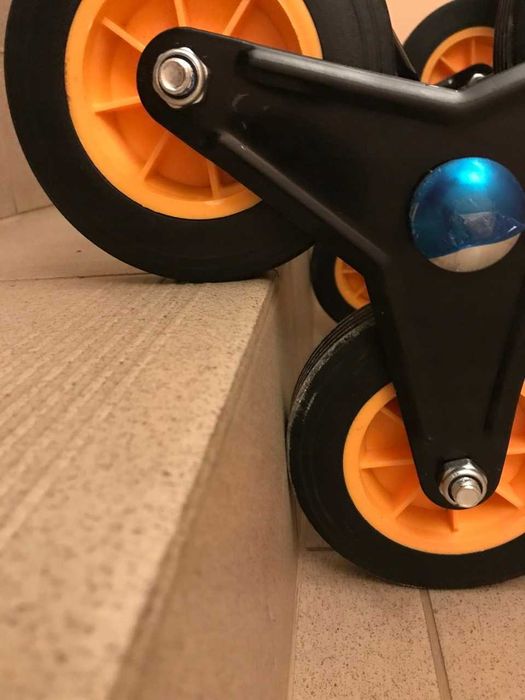 NOWY Wózek Transportowy Magazynowy Schodowy Składany 6-kołowy 200kg