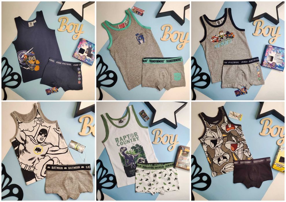 Майка, труси, боксери Lupilu Pepperts, Щенячий патруль боксерки